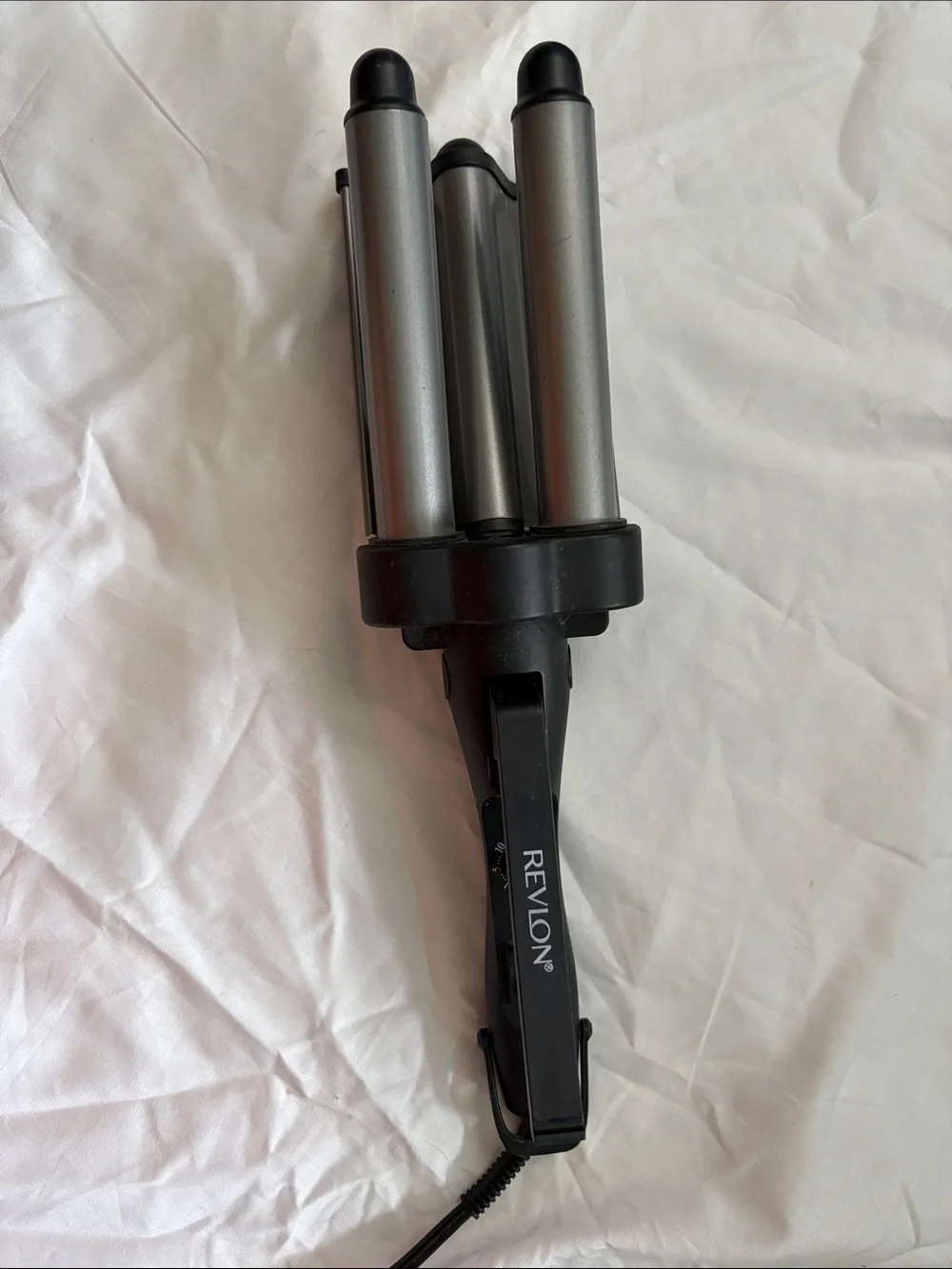 Revlon Triple Barrel Hair Waver - Silver & Black
